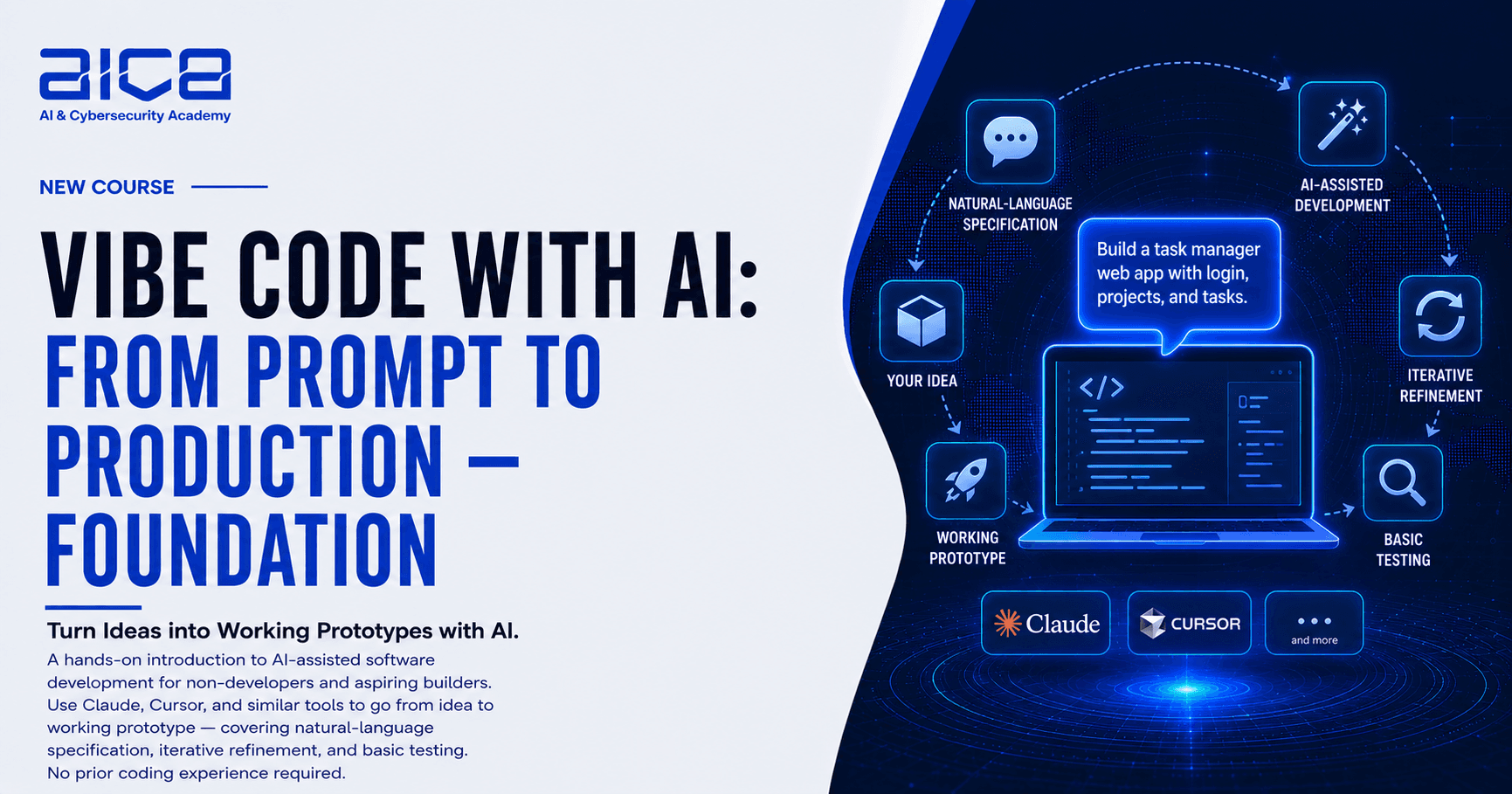 Vibe Code with AI: From Prompt to Production — Foundation